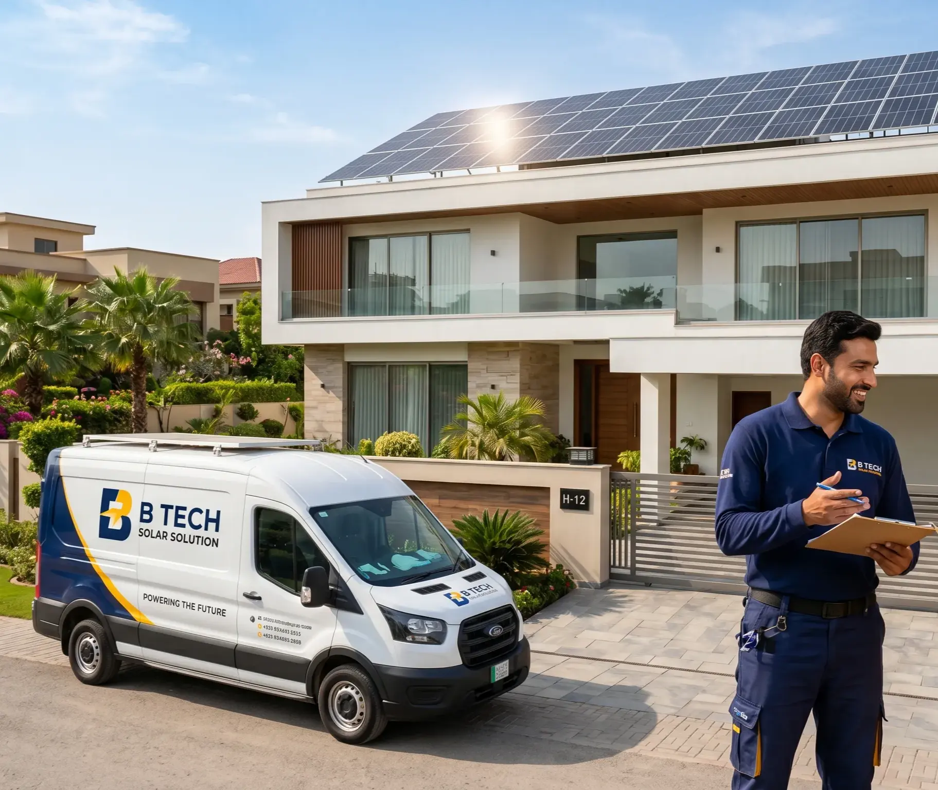 Residential Solar Installation Pakistan