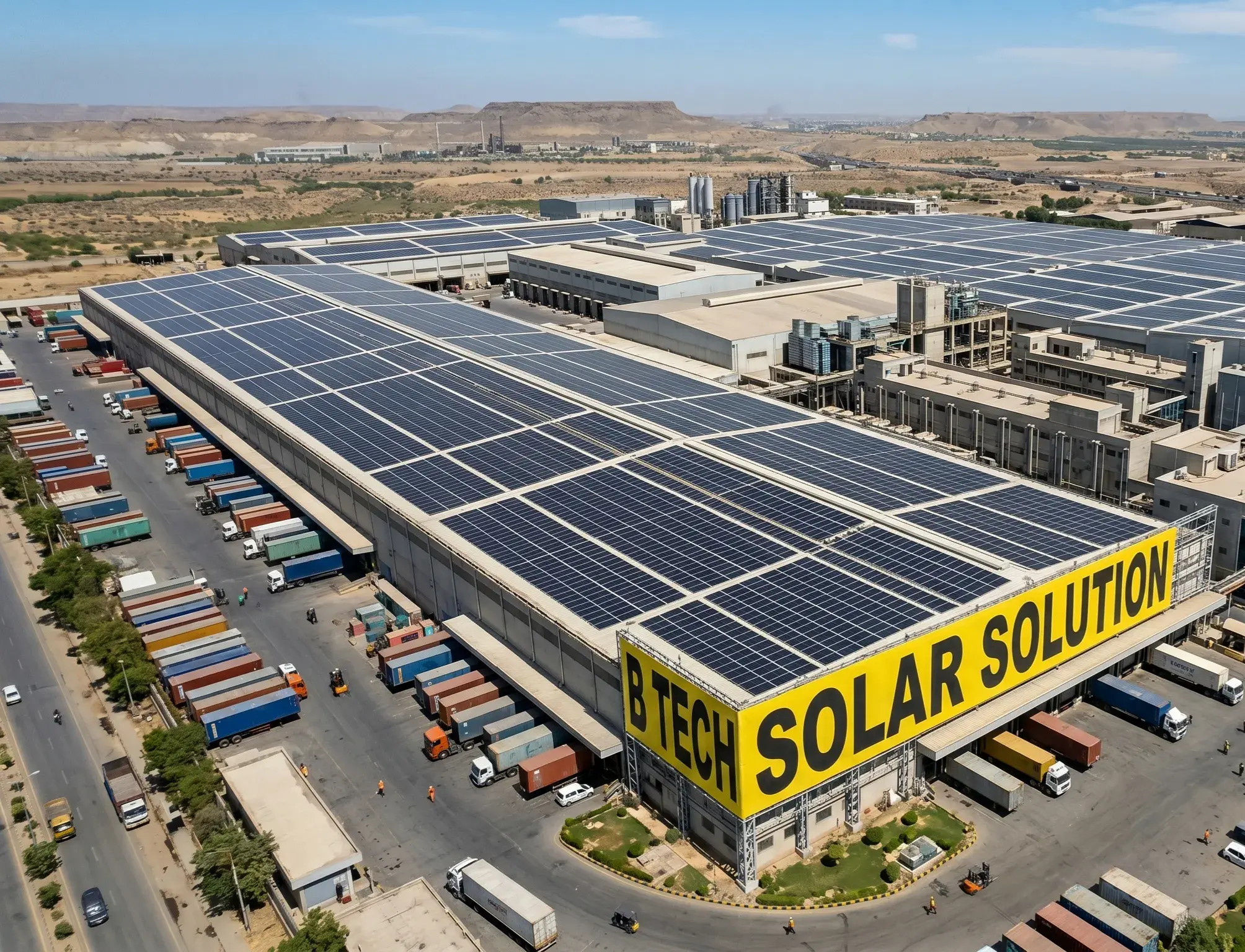 Commercial Industrial Solar Panels