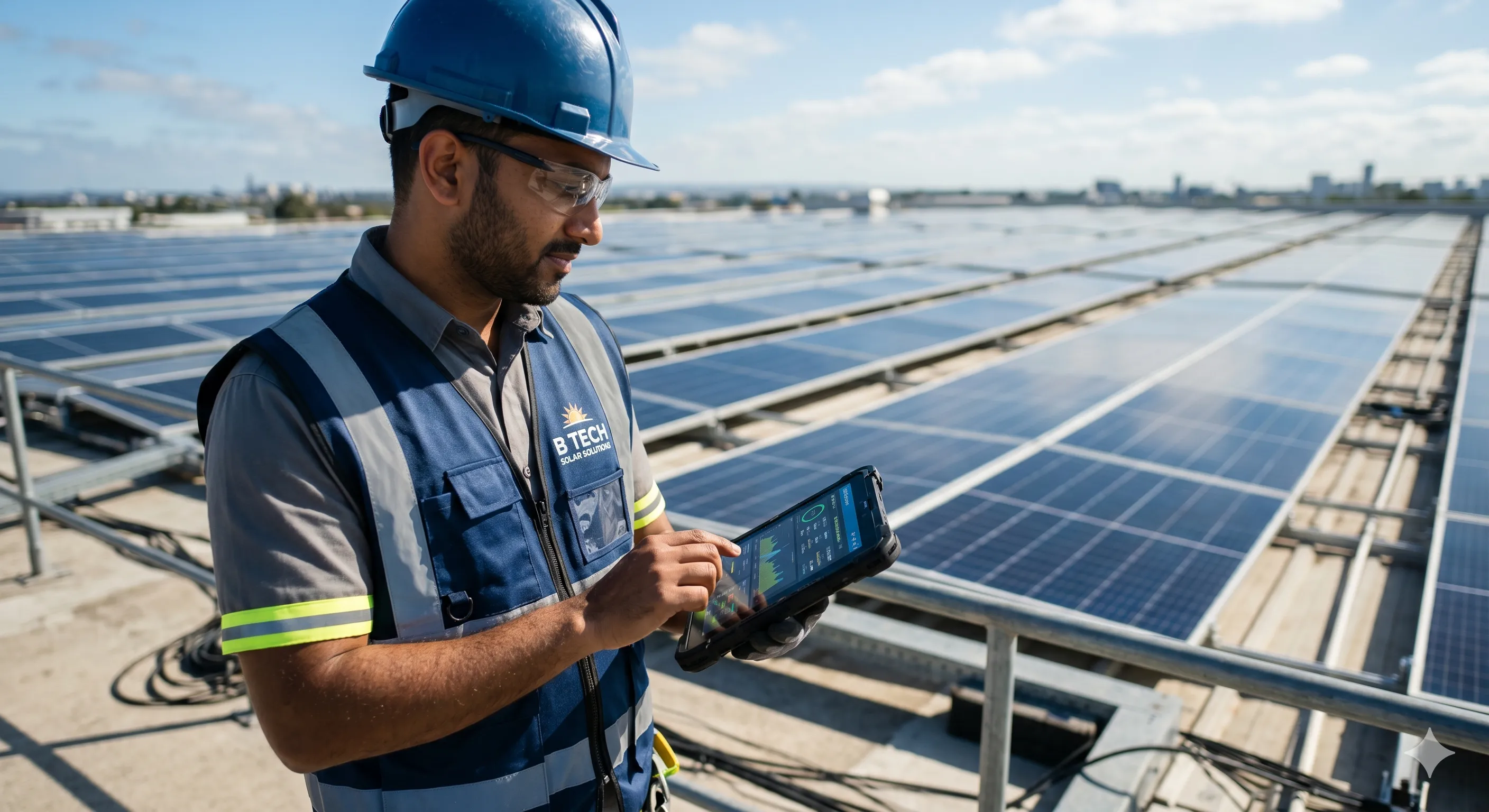 B Tech Solar Services Overview